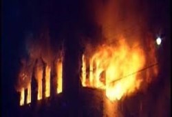 عهد السفاح :حريق هائل بالمدينة الجامعية للبنات بسوهاج