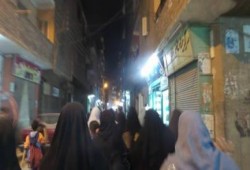 مسيرة ليلية مناهضة للإنقلاب بمدينة المنيا