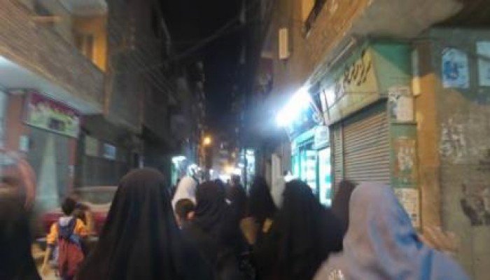 مسيرة ليلية مناهضة للإنقلاب بمدينة المنيا