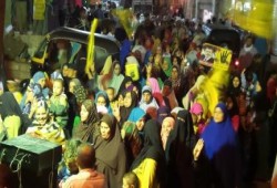 "مسيرتين ليليه بالواسطى تعلن " القصاص للشهداء و لا مبادرات "