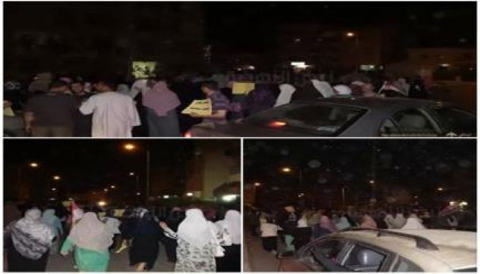 أحرار أكتوبر في مسيرة ليلية مناهضة للإنقلاب