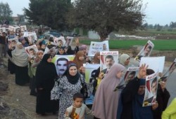 الشرقية: مسيرة وسلاسل بشرية لثوار فاقوس بأسبوع العسكر يبيع سيناء