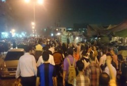 ثوار المطرية وعين شمس في مسيرتهم الليلية (يسقط يسقط حكم العسكر ..ارحل يا فااااااشل )