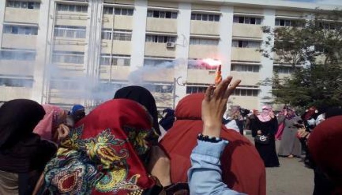 طالبات الأزهر " القاهرة " " كلاكيت تالت مرة " !