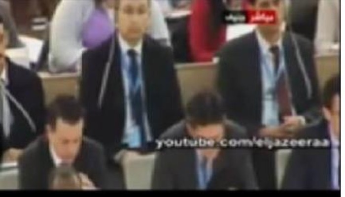 كلمة نارية لممثل تركيا ضد وفد مصر فى مجلس حقوق الإنسان