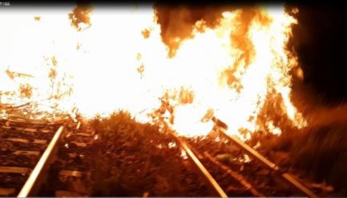 ثوار بني سويف يعلنون توقف خط القطارات بالمحافظة لحين تحرير الفتيات المعتقلات