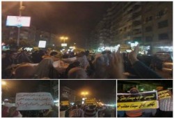 ثوار المقطم ينظمون فاعلية ضد تهجير أهالي سيناء واهمال الانقلاب