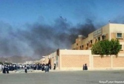 استمرار لنحس الانقلاب علي مصر .. إصابة 11 طالبة باختناق في شبين القناطر بسبب حريق الأشجار