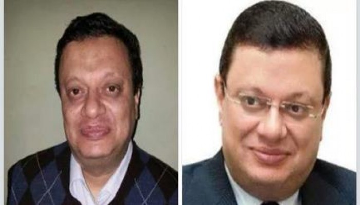 د. ياسر علي قبل وبعد الاعتقال (بدون تعليق)