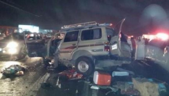 نحس السيسى:  مصرع وإصابة 13 بحادث تصادم ببني سويف