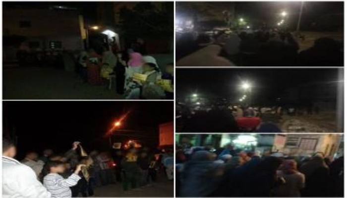 ثوار دمياط يختتمون إسبوع العسكر يبيع سيناء بثلاث فعاليات ليلية