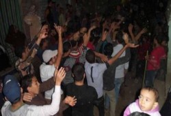 مسيرة بـ "كفورنجم" ختامًا لأسبوع "العسكر يبيع سيناء"