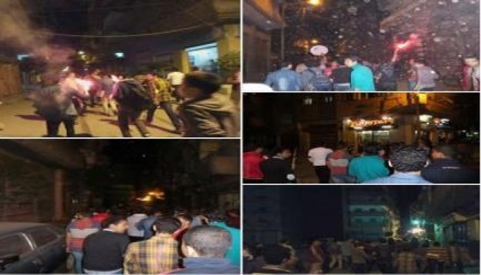 "للمرة الثانية" مسيرة لعفاريت ضد الانقلاب ‫‏بالمنصورة