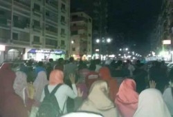 مسيرة تطالب بالحرية للمعتقلين تجوب "أسيوط"