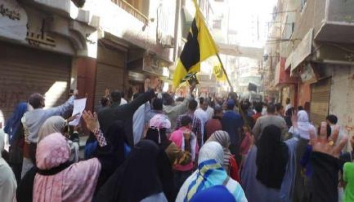 12مسيرة بالمنيا في مليونية "قاوموا الظلم"