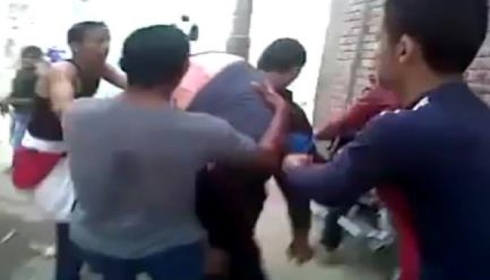 بالفيديو .. لحظة إستشهاد الطالب عمر محمود 17 عاما برصاص ميليشيات أمن الإنقلاب