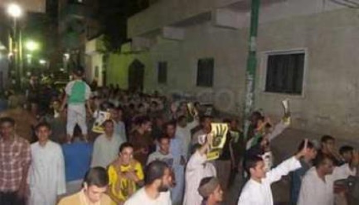 مسيرة حاشدة ببني حيدر في أسبوع "قاوموا الظلم"