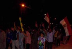 بئر العبد تنتفض ضد اعتداء الصهاينة على المسجد الأقصى