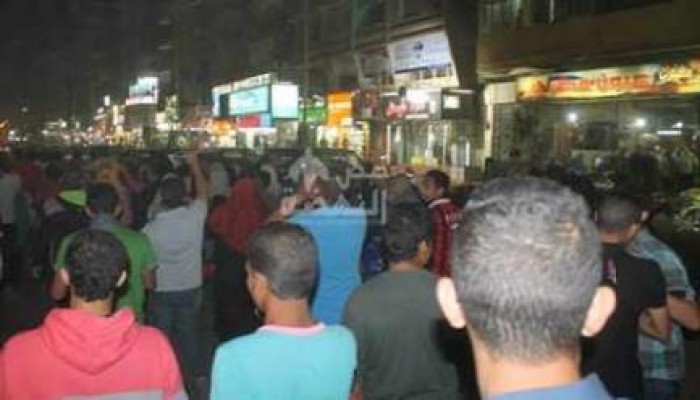 ثوار الهرم يهتفون: "عبد الفتاح يا سفاح.. مش هانسيبك يوم ترتاح"