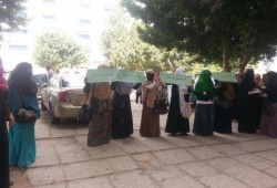 طالبات أزهر أسيوط ينددن بالقمع الأمني بمسيرة وثلاث وقفات وفالكون تحاصرهن