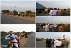 سلسلة بشرية لثوار "ايتاى البارود" رفضا لاعتقال الحرائر