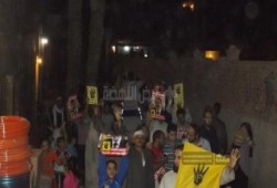 مسيرة لدعم الشرعية بالعياط تحديا لقوات امن الانقلاب ورفضًا للانقلاب العسكري