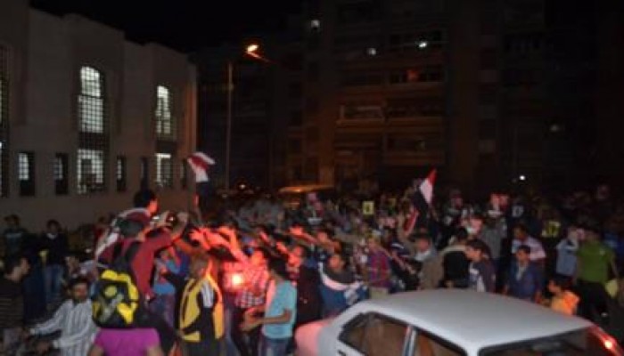 ثوار بورسعيد يحيون مسيرة ليلية حاشدة ضد الانقلاب