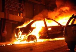 مجهولون يحرقون 3 سيارات لـ«رئيس مباحث» بالسويس