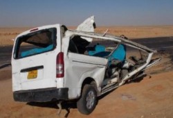 32 فتحة عشوائية تسبب حوادث بطريق البحيرة