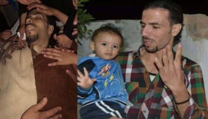 فيديو .. شهيد الميمون بين أمه وأخوته في المشرحة