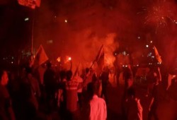 ثوار مصر الجديدة ومدينة نصر يحتشدون في مسيرة ليلية ضد الانقلاب
