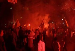 ثوار مصر الجديدة ومدينة نصر يحتشدون في مسيرة ليلية ضد الانقلاب