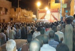 الآلاف من أهالي قوص يشيعون فقيدهم الذي تسبب أمن الانقلاب في مقتله