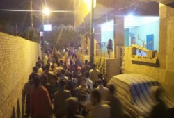 مسيرة ناهيا تردد "قسم الثورة" وتتعهد بمواصلة النضال