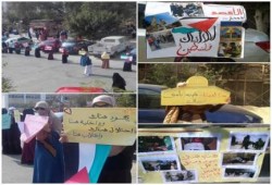 طاليات تجارة وعلوم أزهر القاهرة ينظمن وقفة ضد الانقلاب و معرض للأقصي