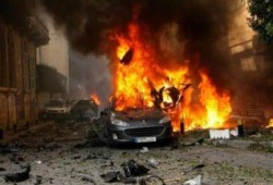 إصابة 9 أشخاص بانفجار سيارة مفخخة بالعريش