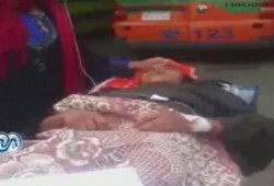 بالفيديو.. وفاة شاب على أبواب مستشفى حكومي بالفيوم