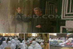 ‏بني سويف : الميمون تنتفض بمسيرة طلابية تنديدا باستشهاد عبد الله