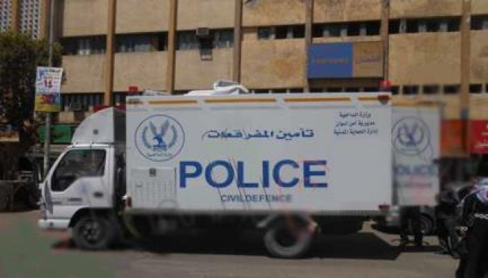 العثور على قنبلة بدائية بجوار إحدى شركات السياحة بأسوان