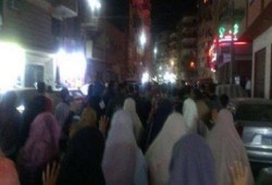 تظاهرة مسائية بمدينة أسيوط لمناهضة الانقلاب العسكري