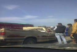 نحس السيسى:  مصرع وإصابة سبعة أشخاص في حادث أليم بالحسينية