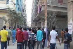 مسيرة لطلاب ضد الانقلاب بمدينة بلبيس ب‏الشرقية رفضًا للانقلاب