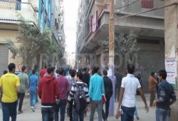 مسيرة لطلاب ضد الانقلاب بمدينة بلبيس ب‏الشرقية رفضًا للانقلاب