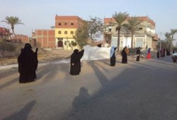 الشرقية:  سلاسل بشرية بأبو كبير ضمن فعاليات قاوموا الظلم