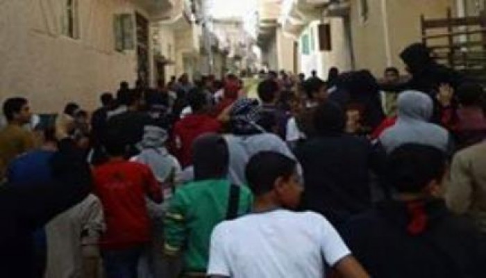 البحيرة: مسيرة لشباب حوش عيسي رفضا للانقلاب و انتهاكاته بحق الطلاب