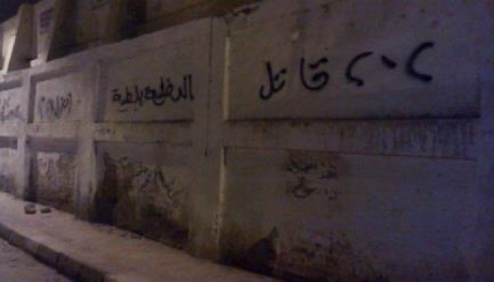 كفر الشيخ:  حملة اسبراي على حوائط وجدران مدينة ‏دسوق