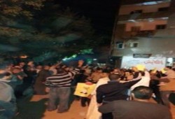 الغربية: وقفه إحتجاجيه حاشده بمركز سمنود رفضا لحكم العسكر