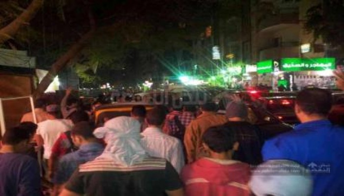 مسيرة شبابية بالهرم وترسا ضد الانقلاب