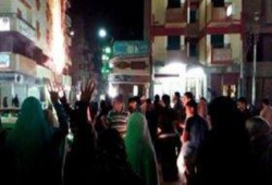 تظاهرة مسائية بمدينة أسيوط لمناهضة الانقلاب العسكري