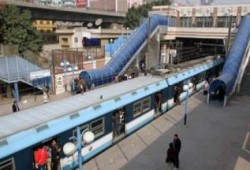 توقف حركة المترو بين المرج القديمة والجديدة لانقطاع الكهرباء
